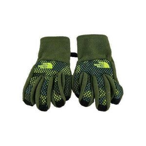The North Face Youth Denali Etip Glove Size S Kids Green Camo Winter Gloves